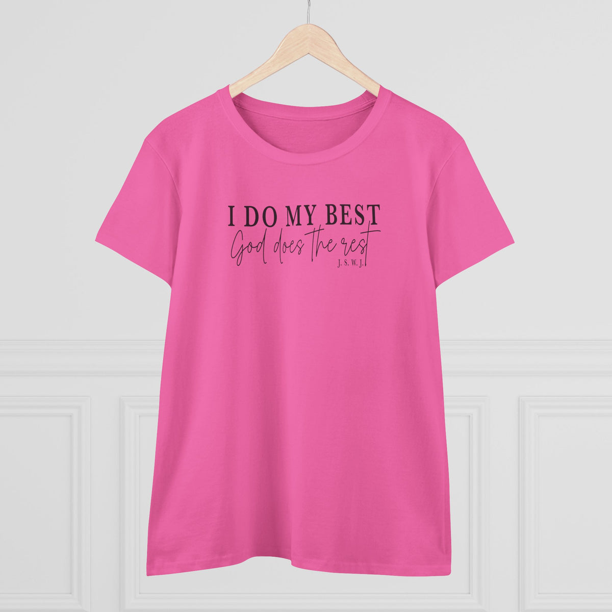 I Do My Best Tee — Inspirational Christian Women’s Cotton Shirt