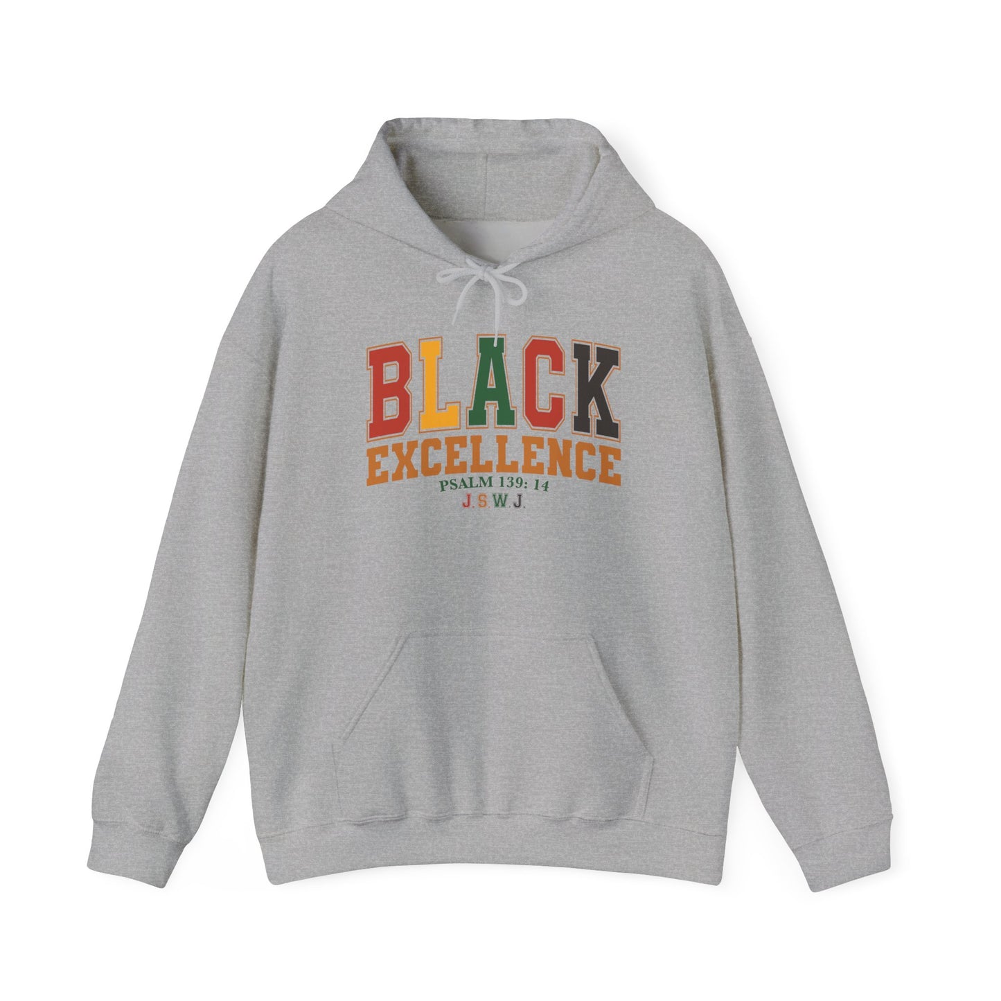 Unisex Hoodie Black Excellence WN