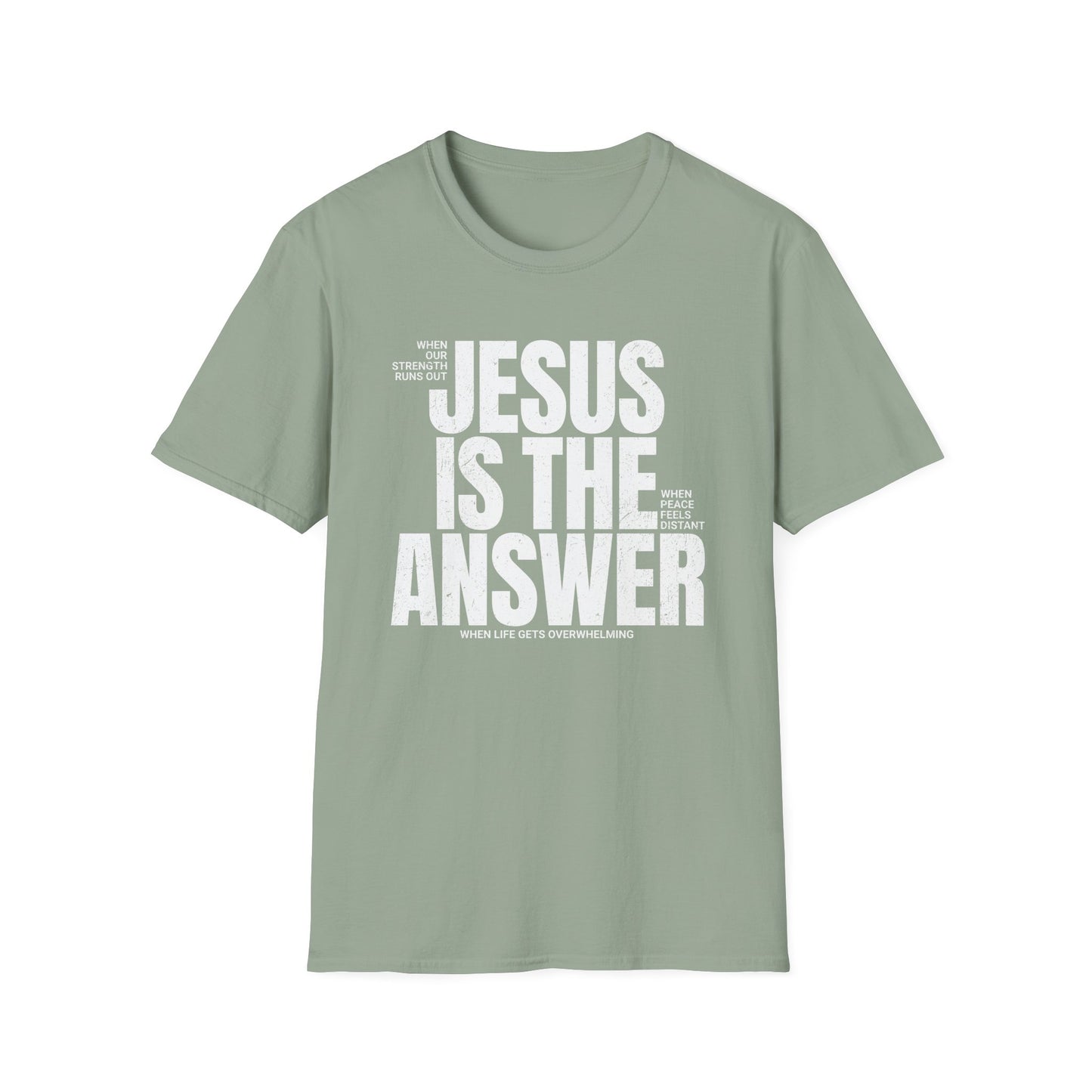 Jesus Is The Answer T-Shirt