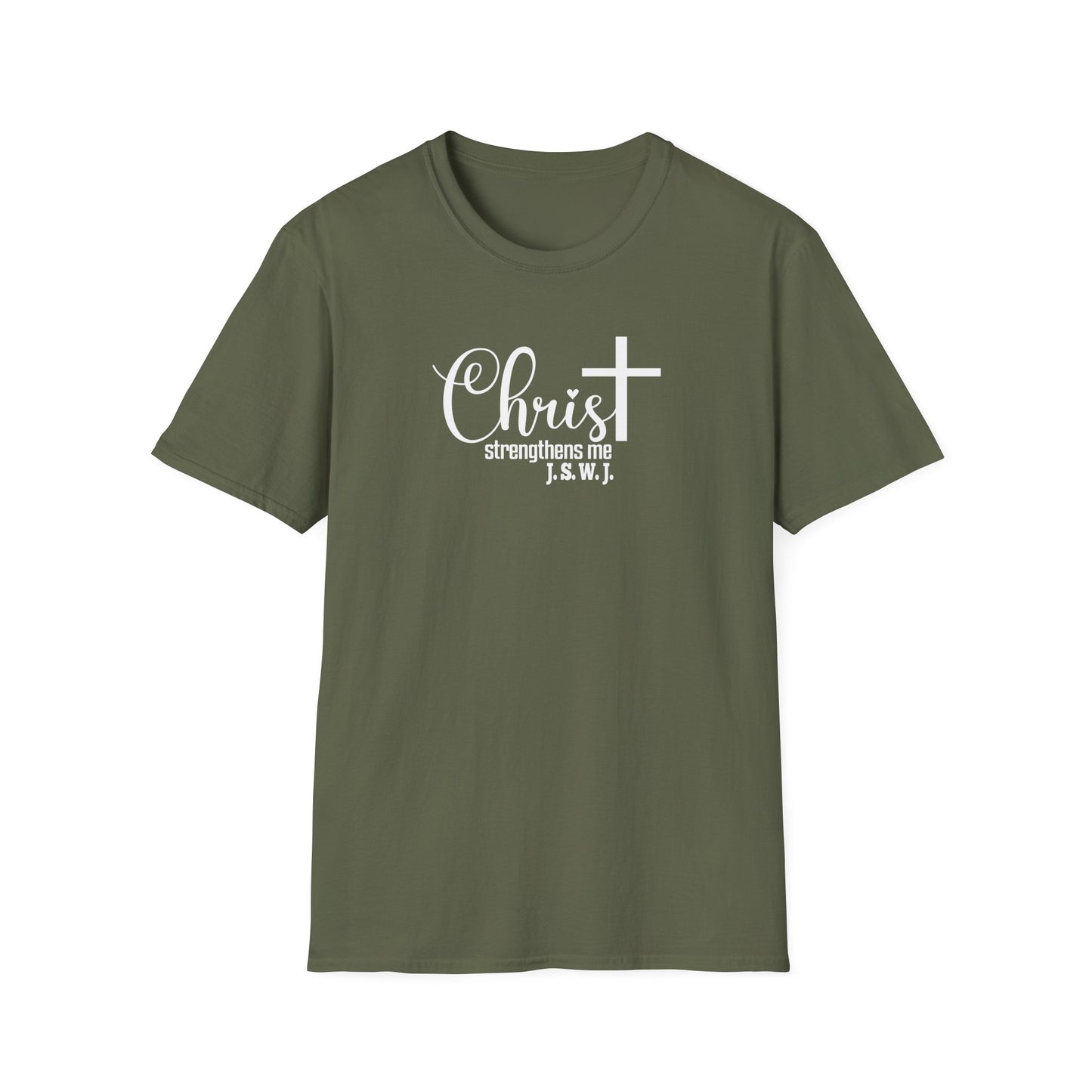 Christ Strengthens Me Unisex T-Shirt