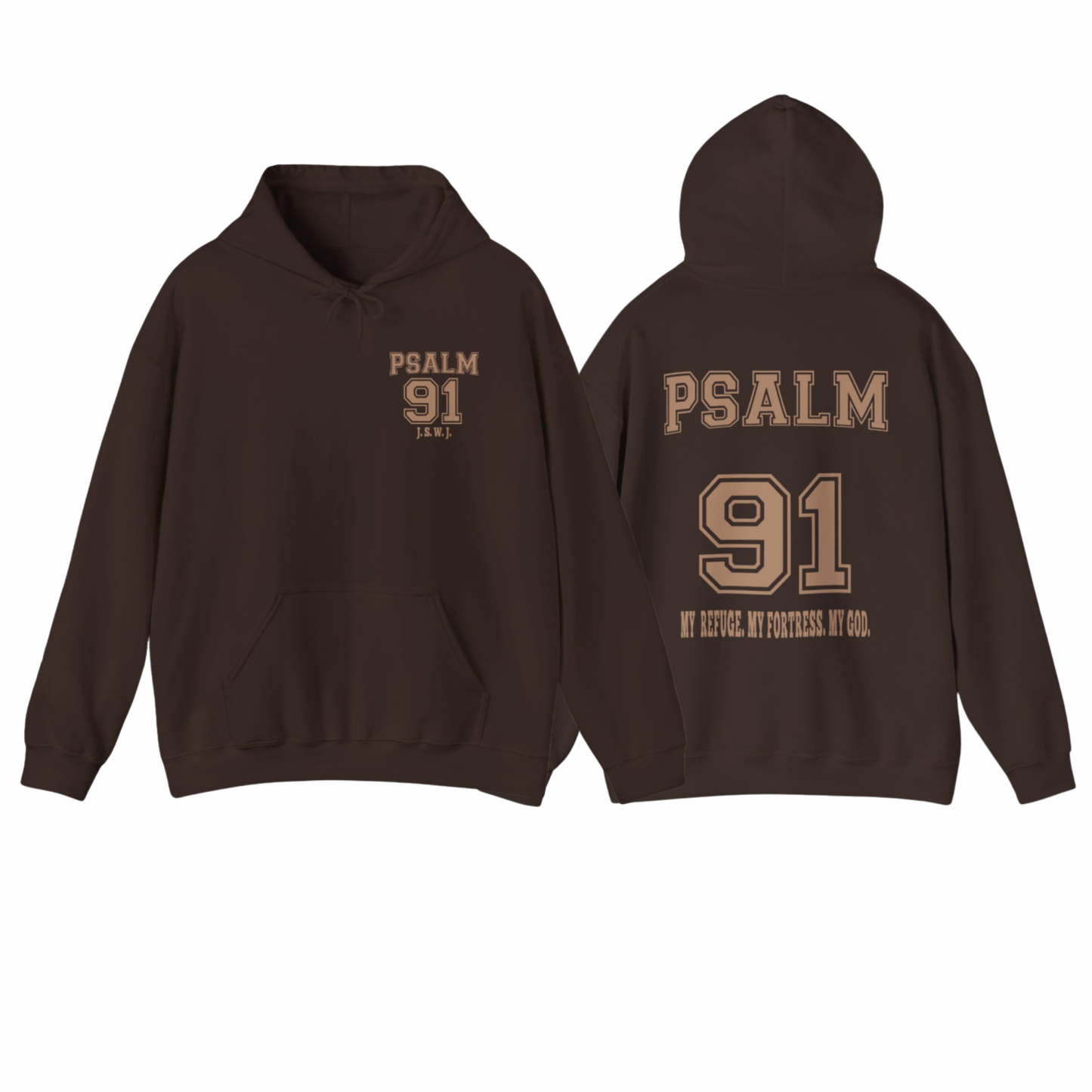 Unisex  Hoodie Psalm 91 WN