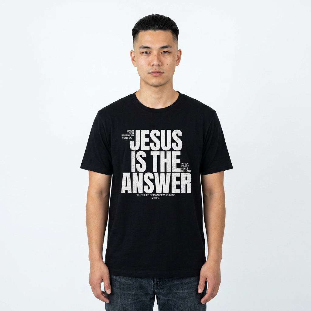 Jesus Is The Answer T-Shirt
