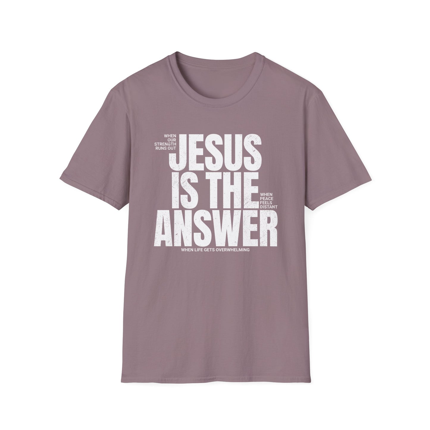 Jesus Is The Answer T-Shirt