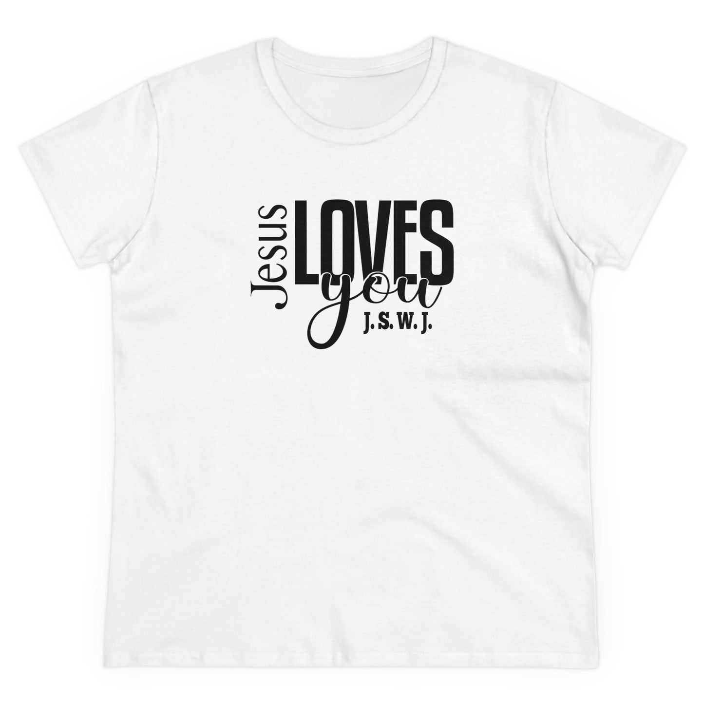 Women's Jesus Loves You Tee