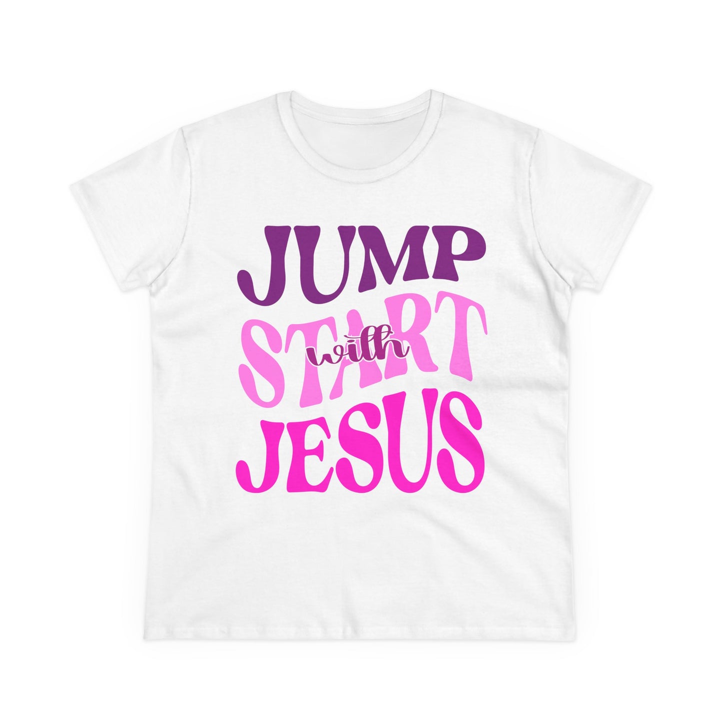 Women's Jump Start with Jesus Shirt