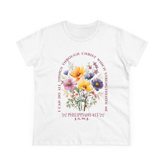Women's I Can Do All things Through Christ