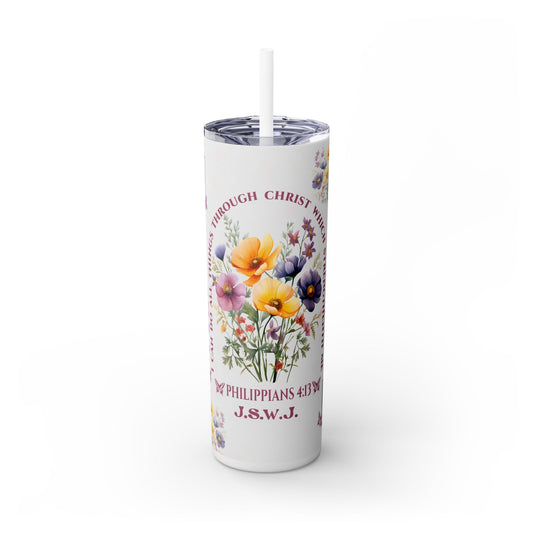 I Can Do All things Through Christ Tumbler