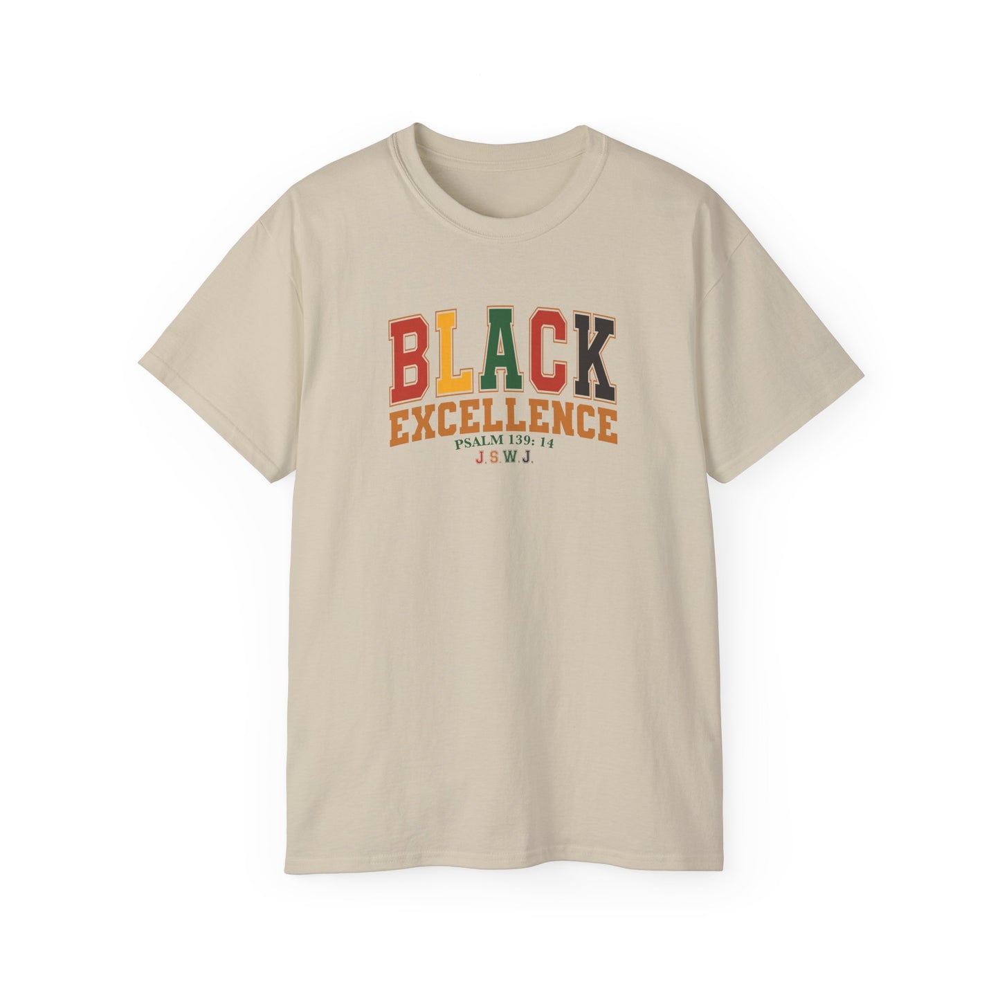 Unisex Tee Black Excellence