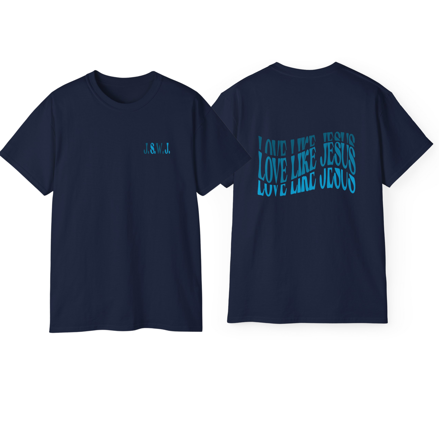 Unisex Wavy Love Like Jesus MN