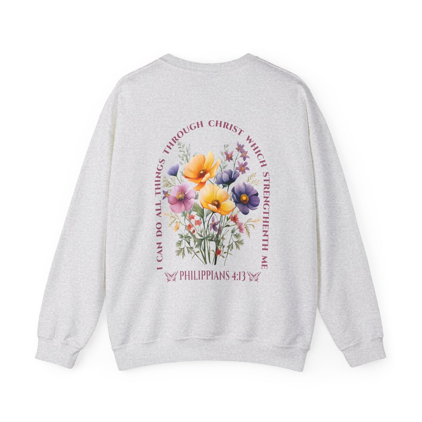 Unisex I Can do All Things Through Christ Sweatshirt WN