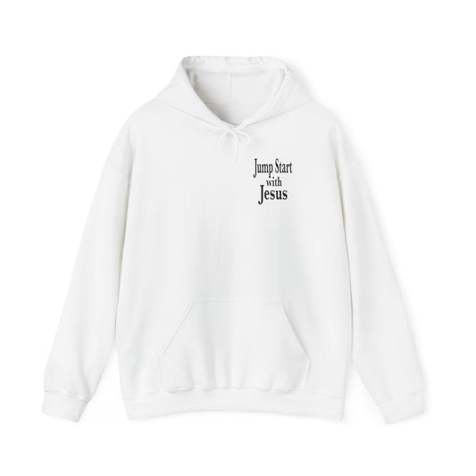 Jumpstart With Jesus Pocket Logo Hoodie