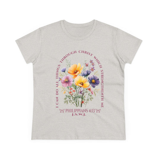 Women's I Can Do All things Through Christ