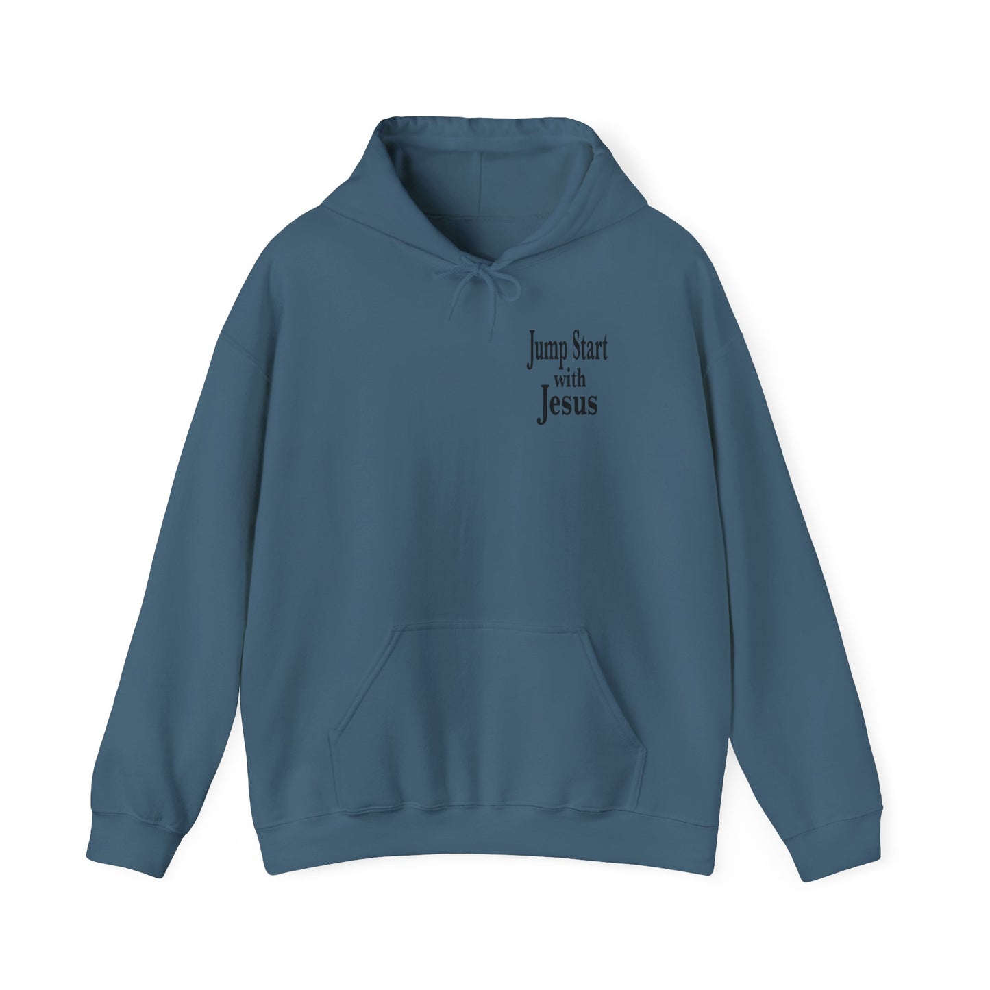 Jumpstart With Jesus Pocket Logo Hoodie