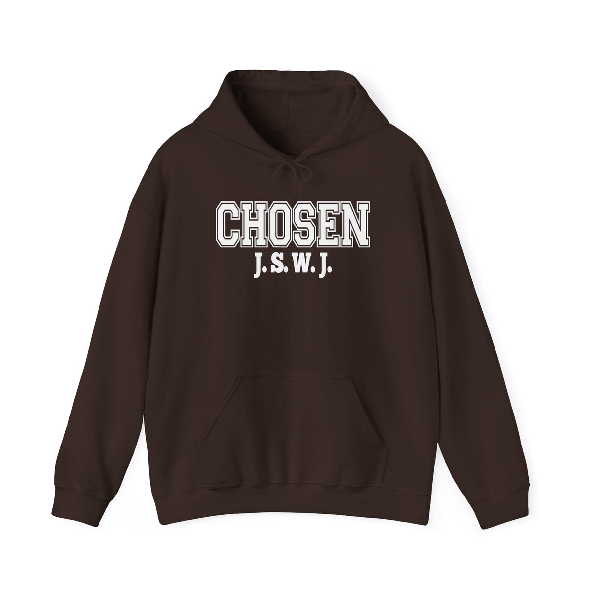 Chosen J.S.W.J. Hoodie — Inspirational Collegiate Pullover