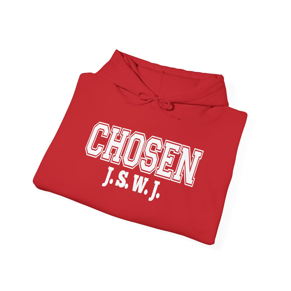 Chosen J.S.W.J. Hoodie — Inspirational Collegiate Pullover