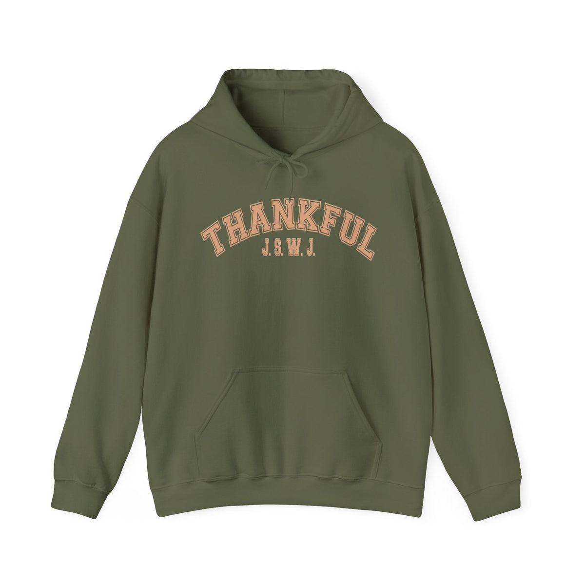 Thankful Pullover Hoodie – Cozy Fall Thanksgiving Sweatshirt