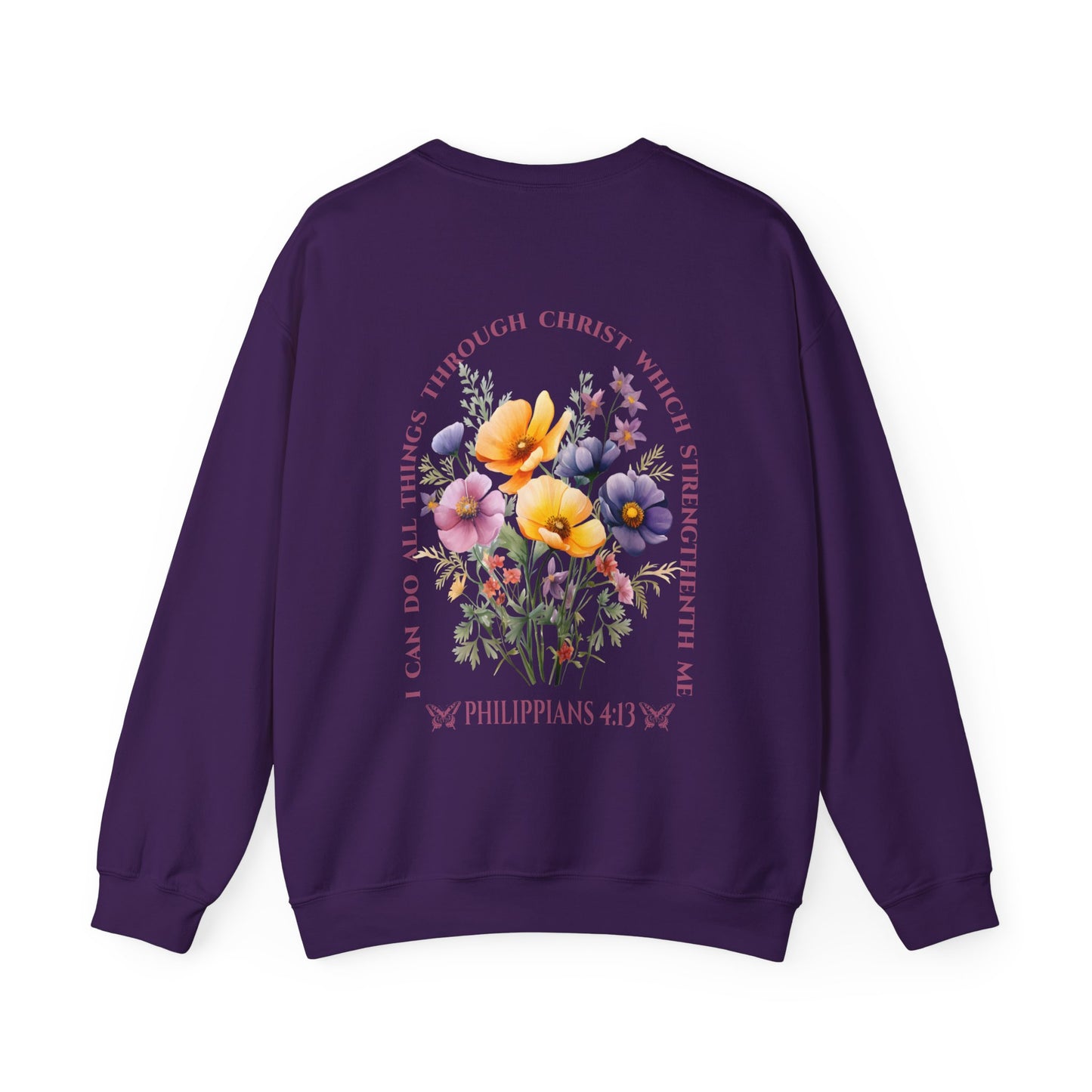 Unisex I Can do All Things Through Christ Sweatshirt WN