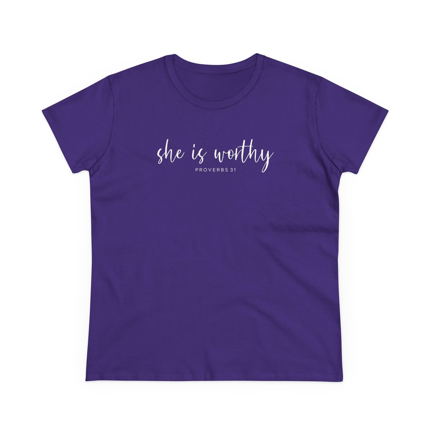She Is Worthy Women's Tee