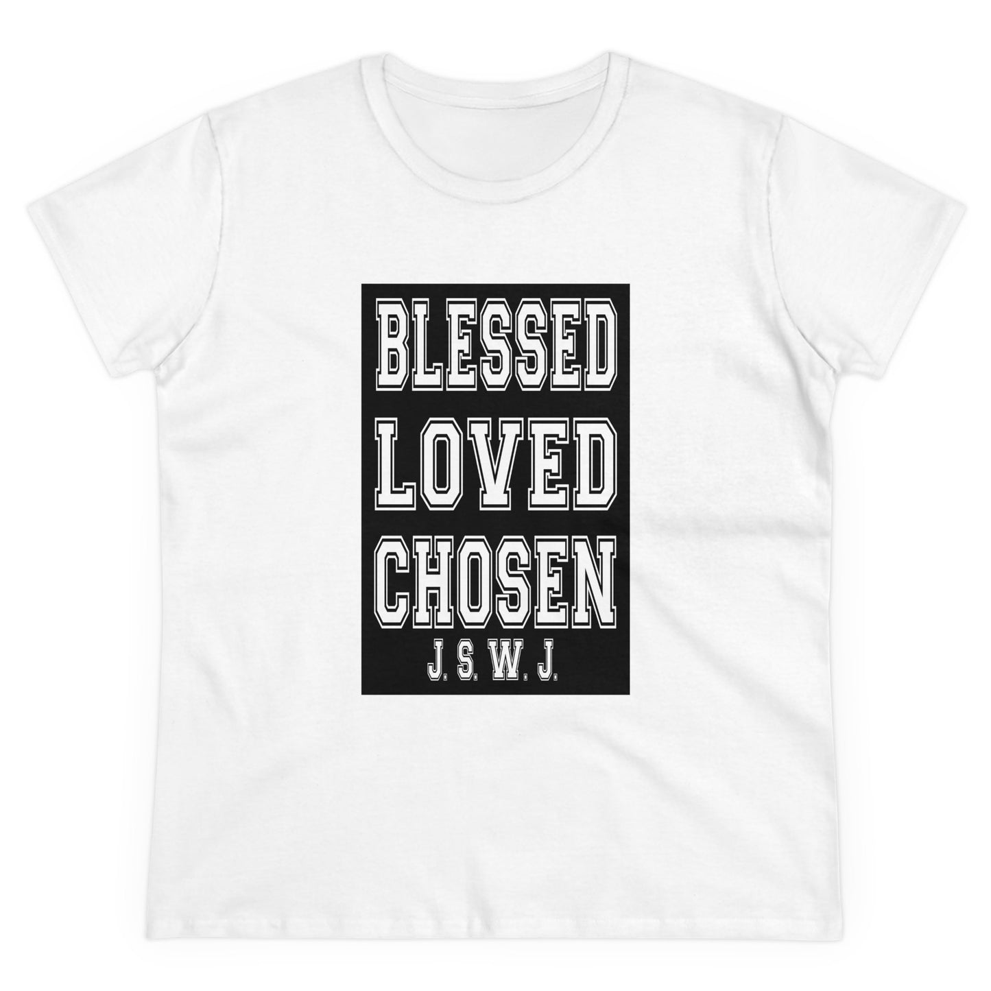 Women's Blessed Loved Chosen Tee