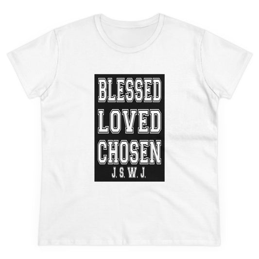 Women's Blessed Loved Chosen Tee