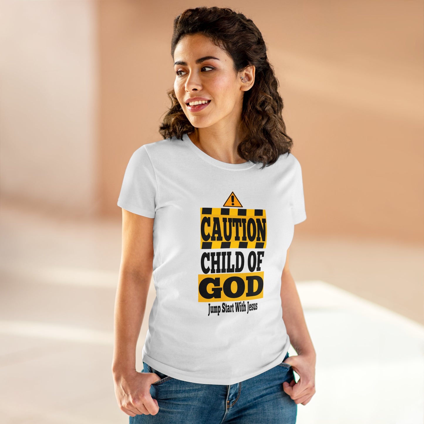 Women's Caution Child Of God