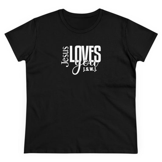 Women's Jesus Loves You Tee