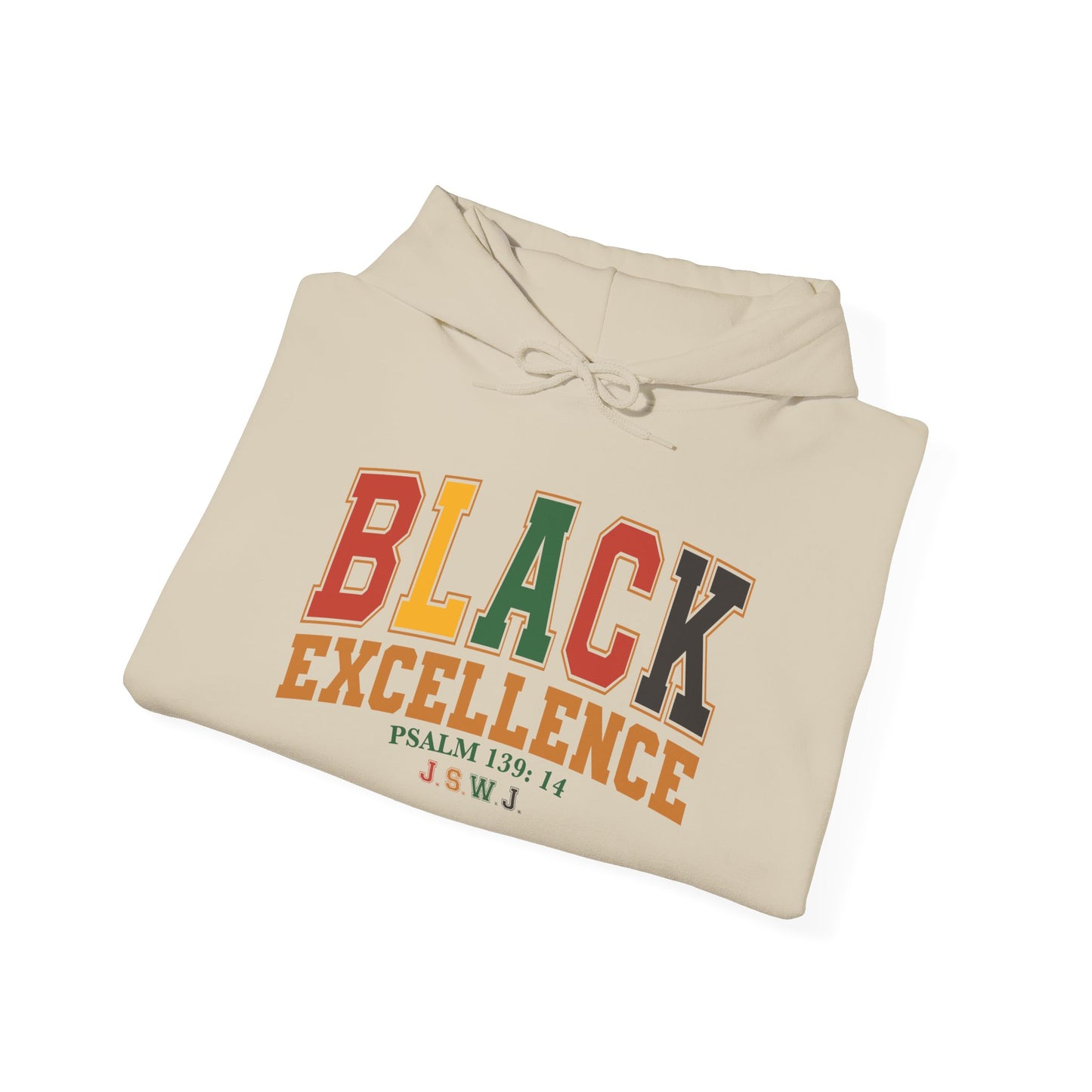 Unisex Hoodie Black Excellence WN