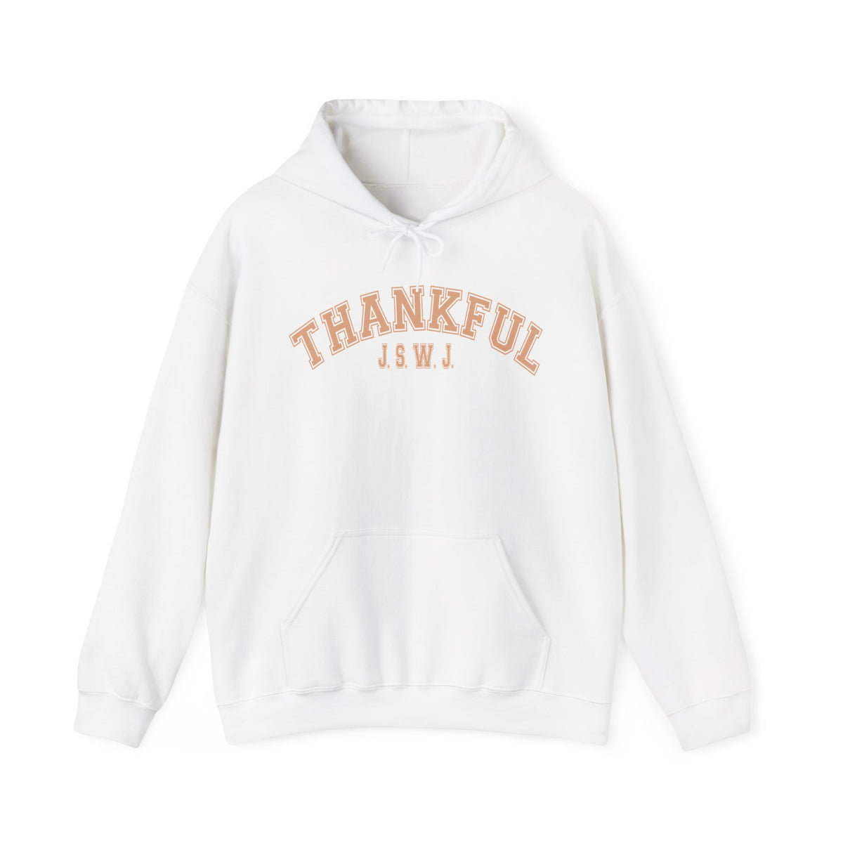 Thankful Pullover Hoodie – Cozy Fall Thanksgiving Sweatshirt