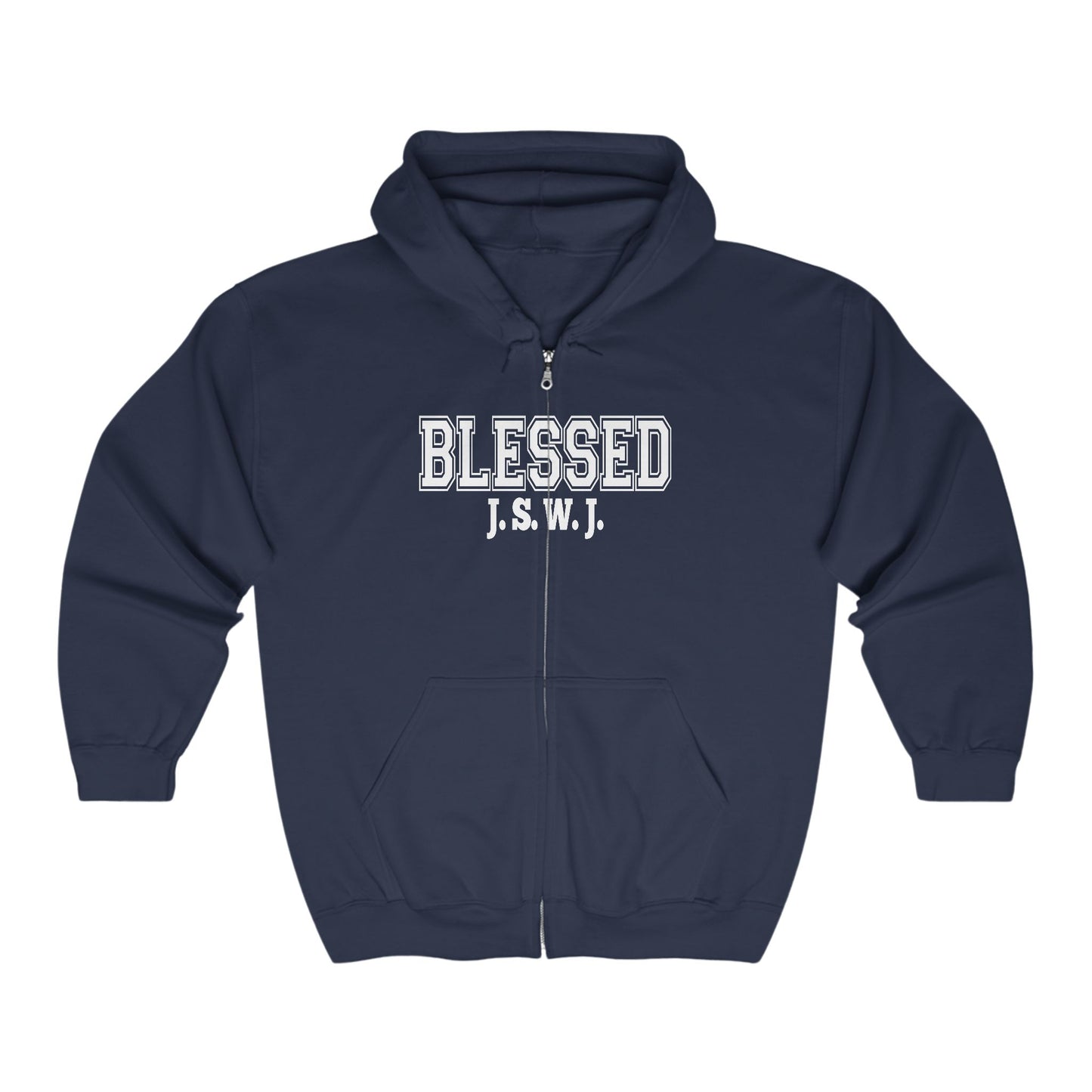 Blessed Unisex Full Zip Hoodie