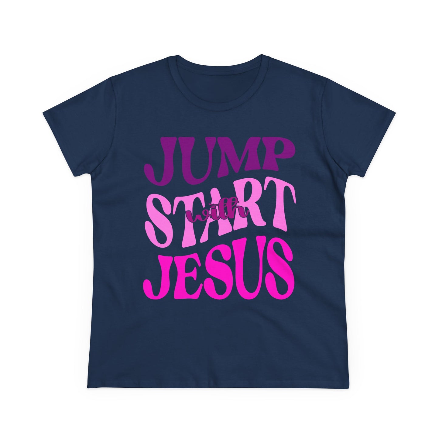 Women's Jump Start with Jesus Shirt