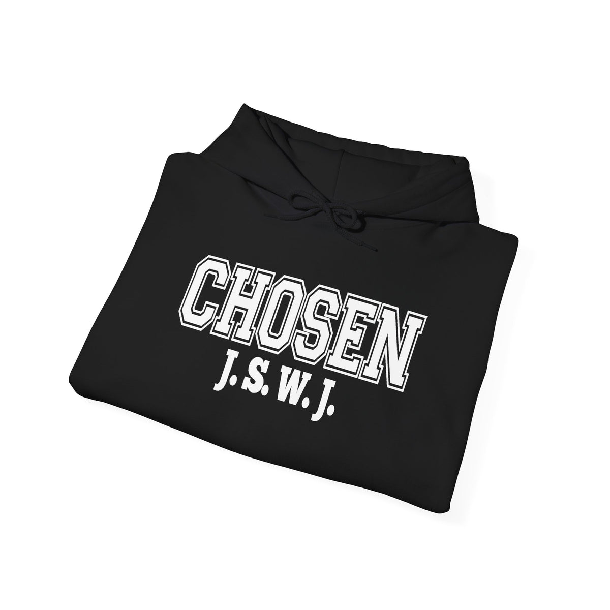 Chosen J.S.W.J. Hoodie — Inspirational Collegiate Pullover