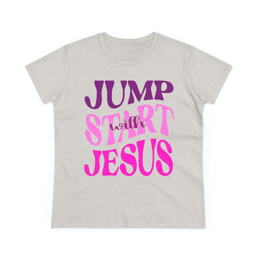 Women's Jump Start with Jesus Shirt