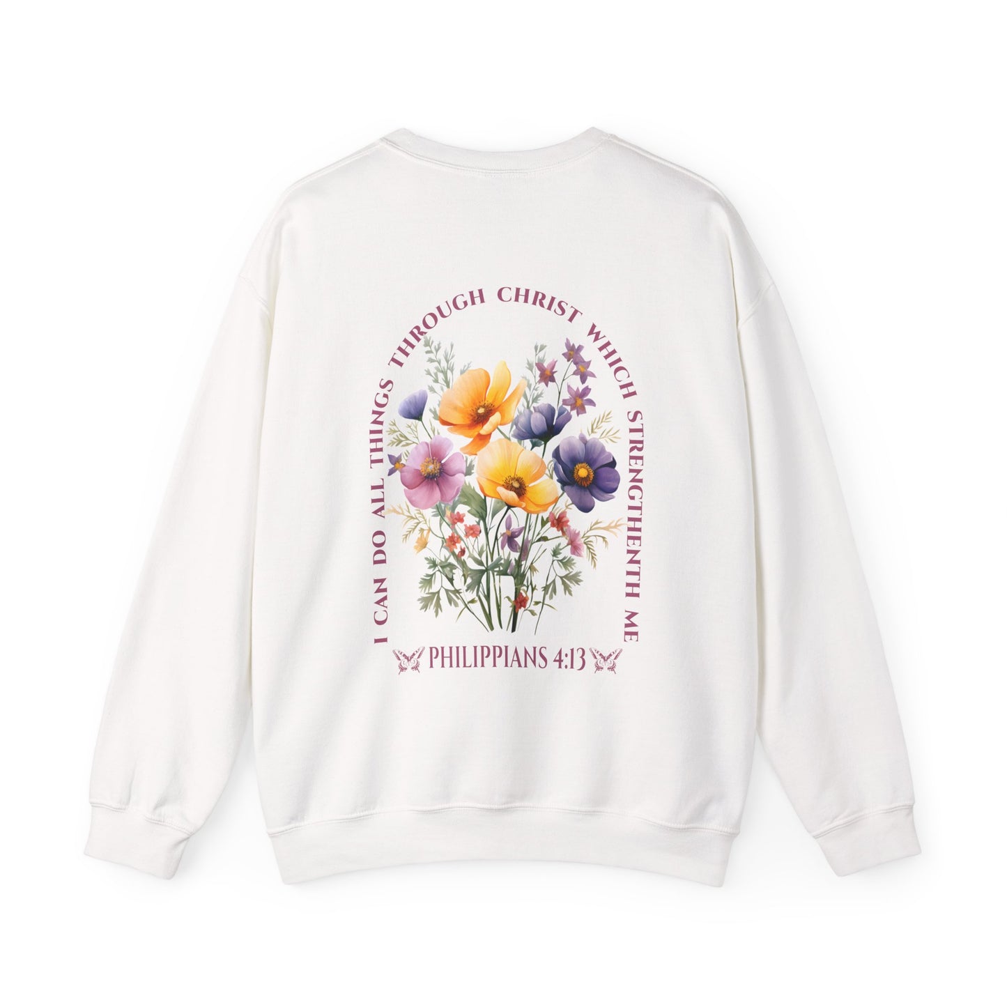 Unisex I Can do All Things Through Christ Sweatshirt WN