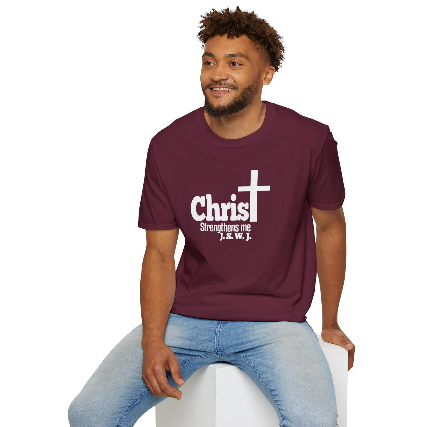 Christ Strengthens me Unisex  T-Shirt
