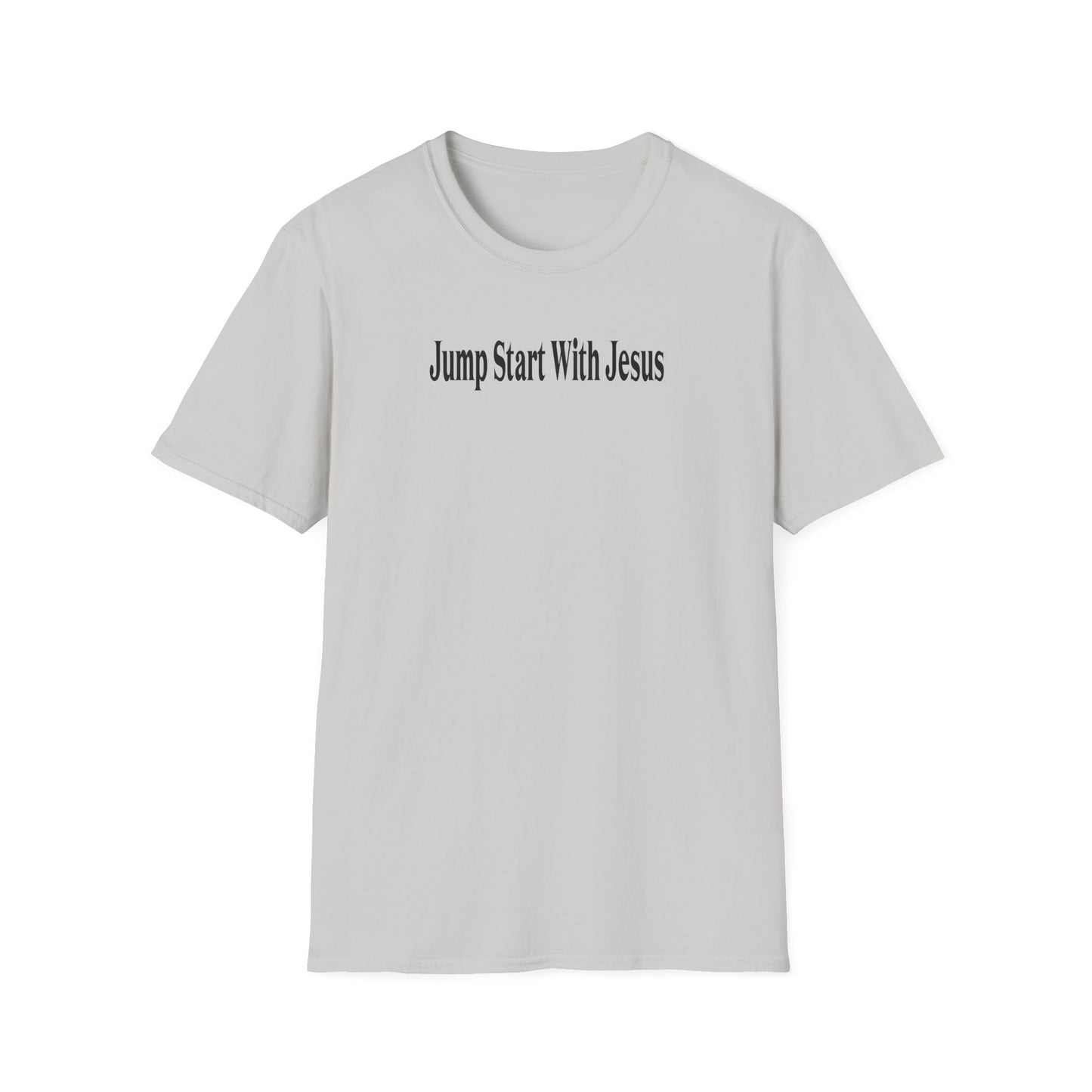 Jump Start With Jesus Classic l Blk Font WN