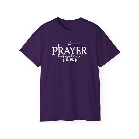 Women's Purple Unisex Prayer Brunch Shirt