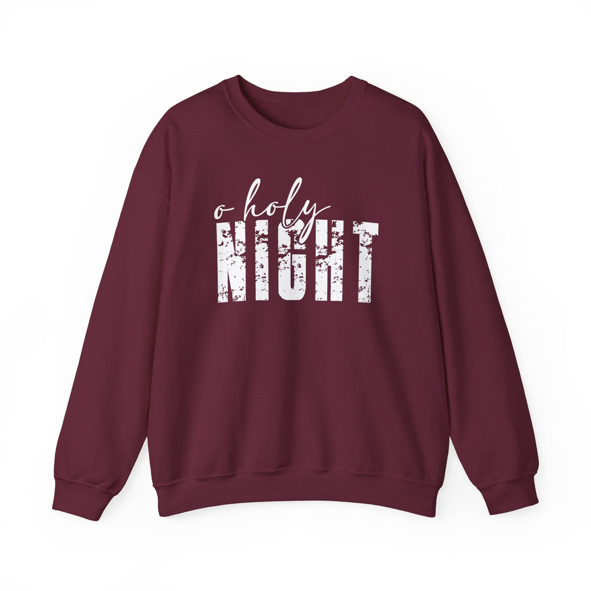 O Holy Night Christmas Crewneck Sweatshirt
